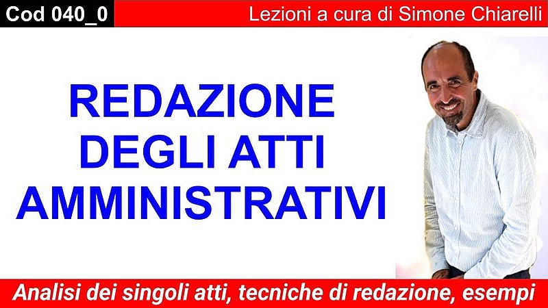 Corso Avanzato 2 - Redazione atti