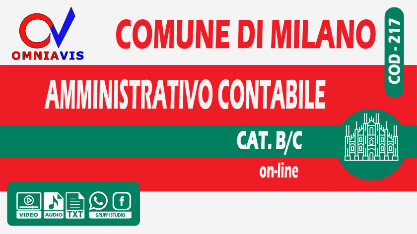 MILANO: Amministrativi (B/C)
