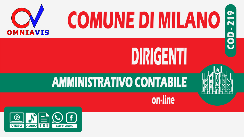 MILANO: Dirigenti amministrativi