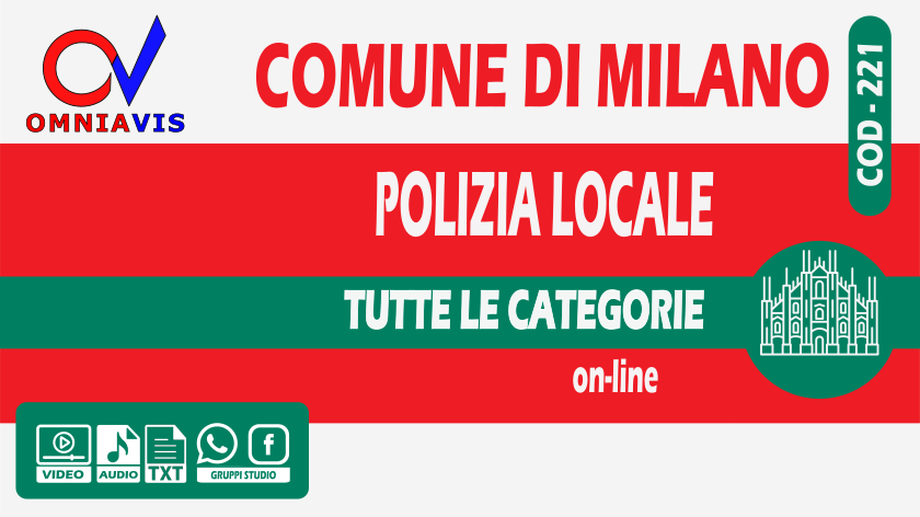 MILANO: Polizia Locale