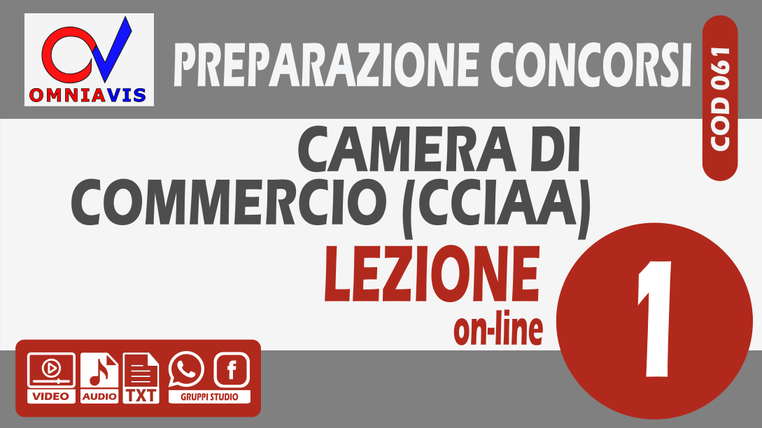 Lezione 1 - Costituzione, Unione europea e disciplina della concorrenza [2 ore formative] (CHIARELLI)