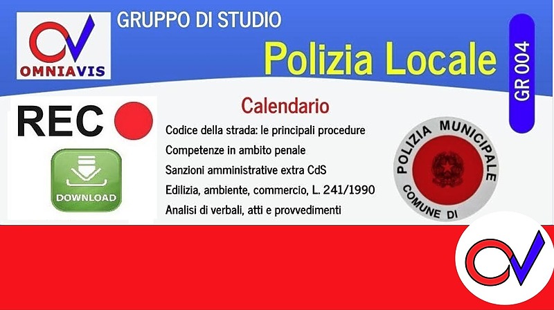 Gruppo di studio di Polizia locale