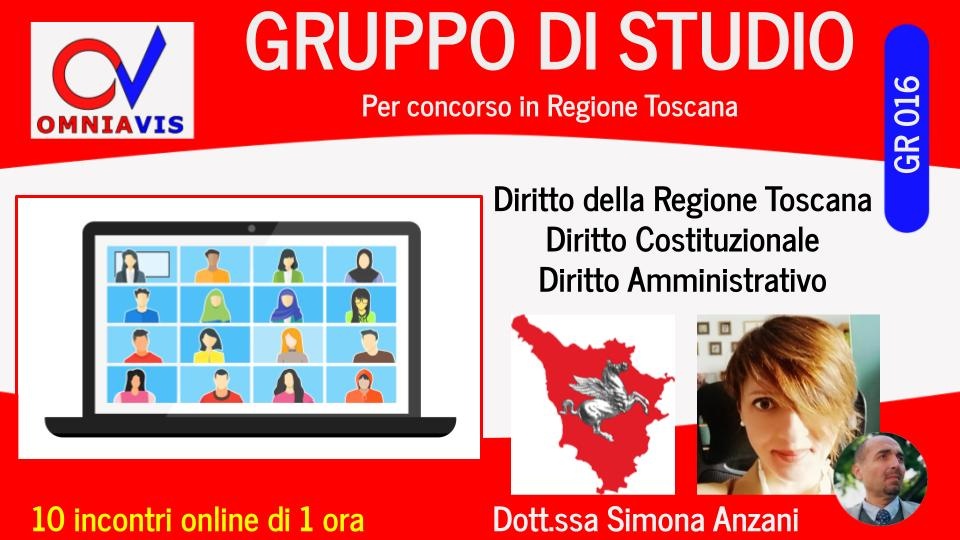 Gruppo di studio di Diritto Regione Toscana