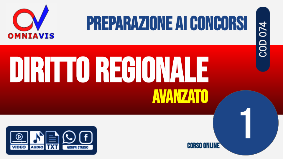 Lezione 1 - Stato e Regioni: unità, pluralismo e forme di autonomia [2 ore formative] (ANZANI)