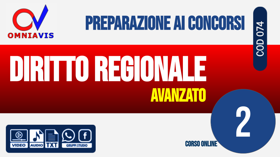 Lezione 2 - Il regionalismo italiano nei processi di riforma [2 ore formative] (ANZANI)