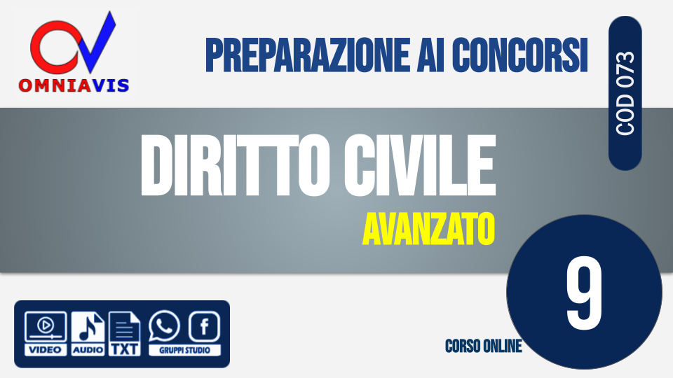 Lezione 9 - Il contratto (elementi, efficacia, validità) [2 ore formative] (TEODORI)