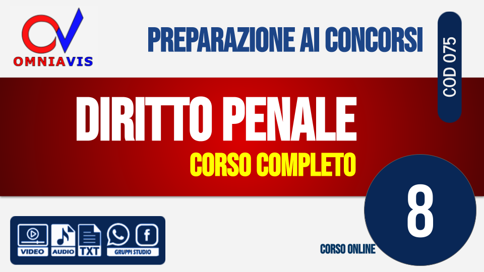 Lezione 8 - Penale parte speciale: i reati contro la persona [1 ora formativa] (TEODORI)