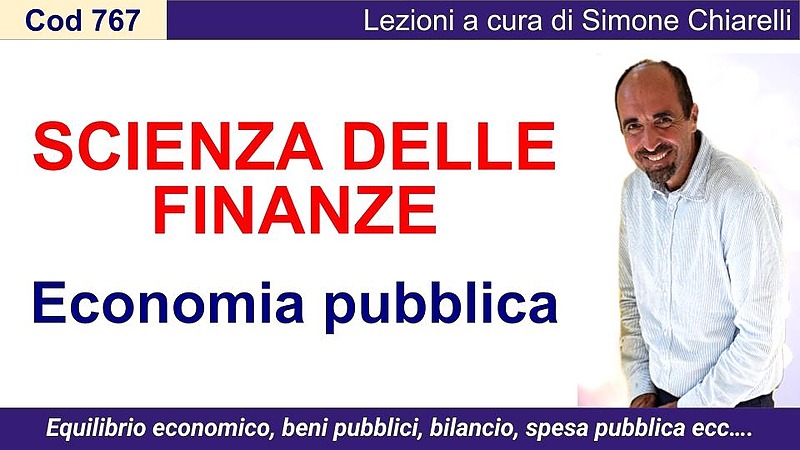 Elementi di scienza delle finanze (economia pubblica) [2 ore formative] (CHIARELLI)