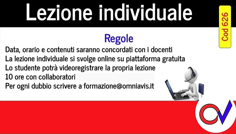 Full immersion per ORALE (12 ore di lezioni individuali)