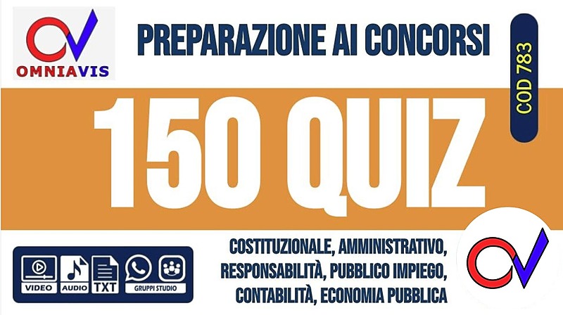 Preparazione alla prova di concorso (150 quiz) (CHIARELLI)