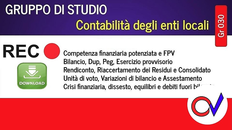 Gruppo di studio CONTABILITA' EE.LL.