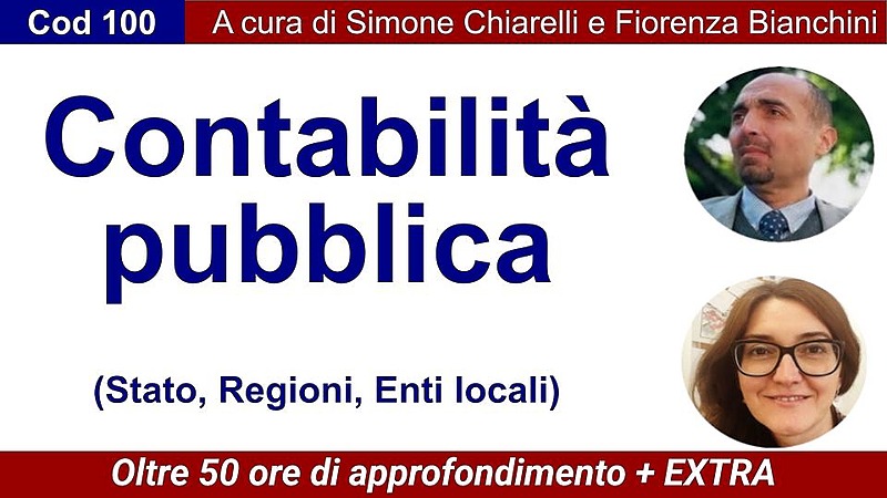 Contabilità pubblica e degli Enti Locali - corso avanzato