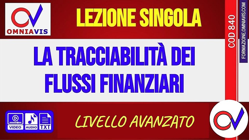La tracciabilità dei flussi finanziari (CHIARELLI-BIANCHINI)