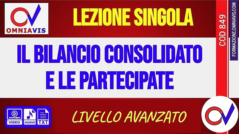 Il bilancio consolidato e le partecipate (CHIARELLI-BIANCHINI)