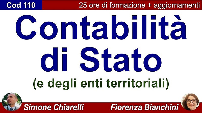Contabilità di Stato (e degli enti territoriali)