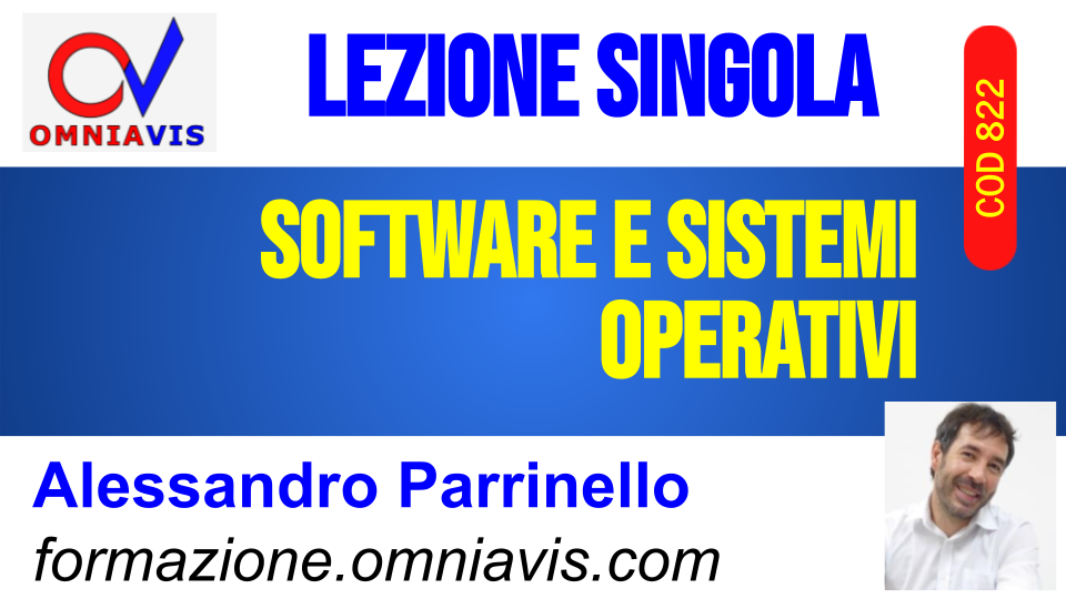 Software e sistemi operativi [2 ore formative] (PARRINELLO)