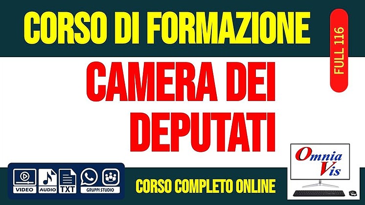 CAMERA DEI DEPUTATI - corso di formazione