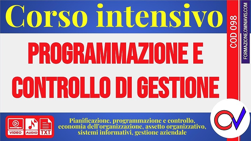 Programmazione e controllo di gestione (corso intensivo)