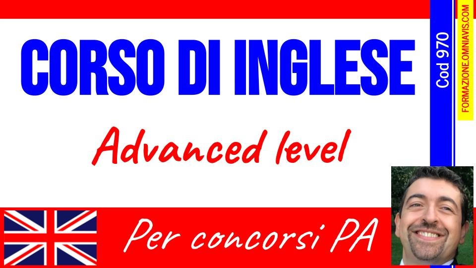 Corso di inglese (advanced level)