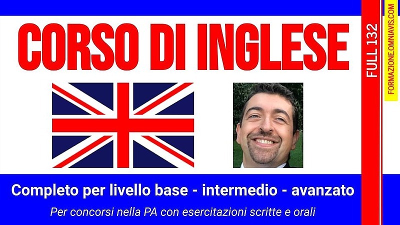 Corso completo di inglese (beginner-intermediate-advanced level)