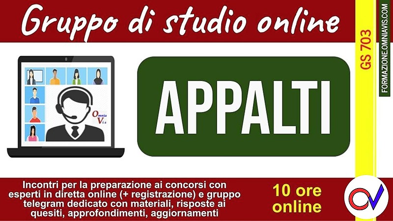 Gruppo di studio "Appalti"