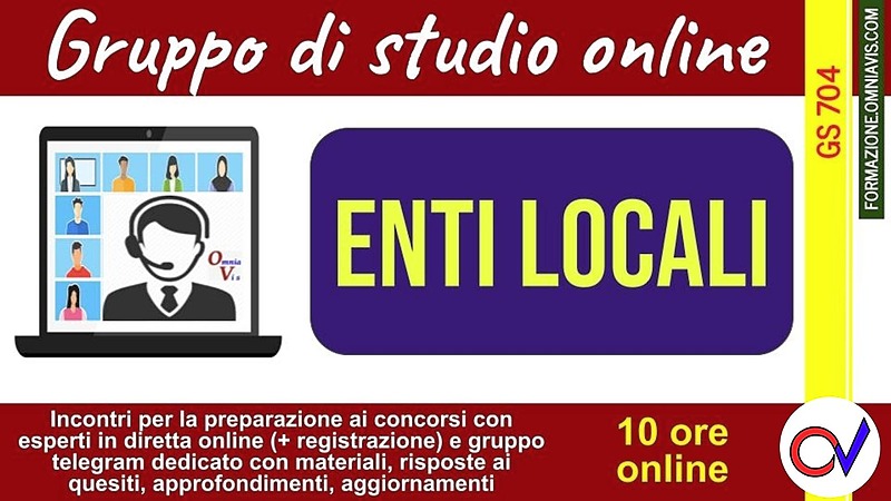 Gruppo di studio "Enti Locali"