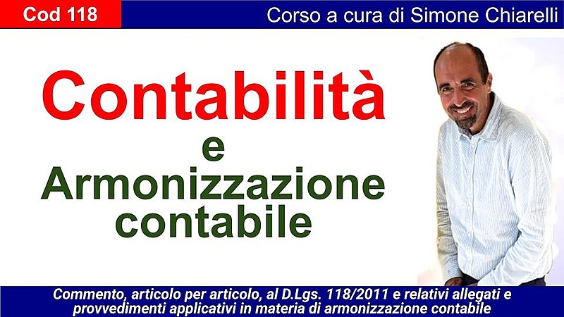 Contabilità pubblica (armonizzazione dei sistemi contabili - D.Lgs 118/2011)