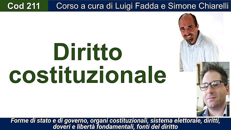 Corso di diritto costituzionale