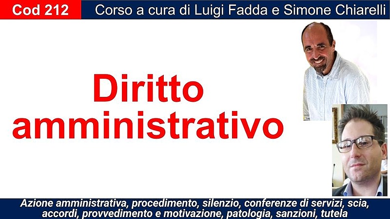 Corso di diritto amministrativo