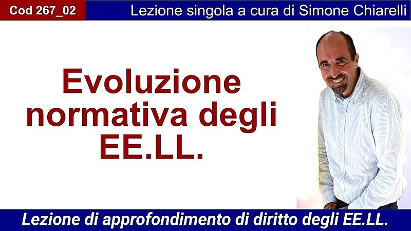 Evoluzione normativa degli EE.LL.