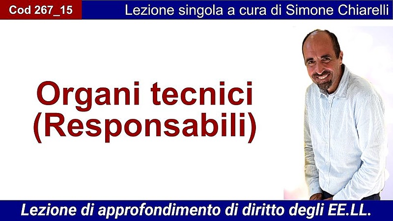 Organi tecnici (Responsabili)
