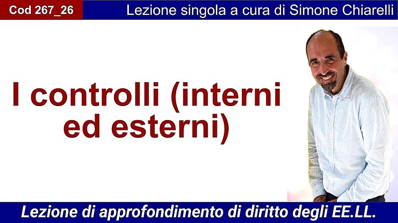 I controlli (interni ed esterni)