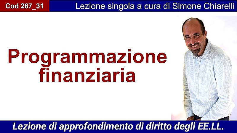 Programmazione finanziaria