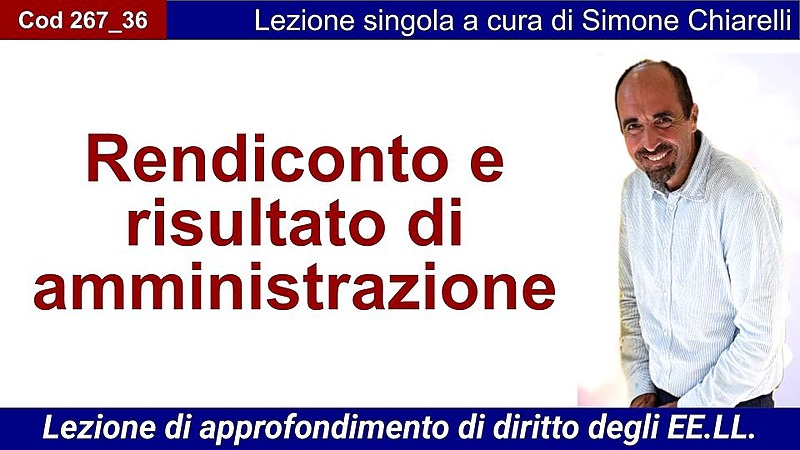 Rendiconto e risultato di amministrazione