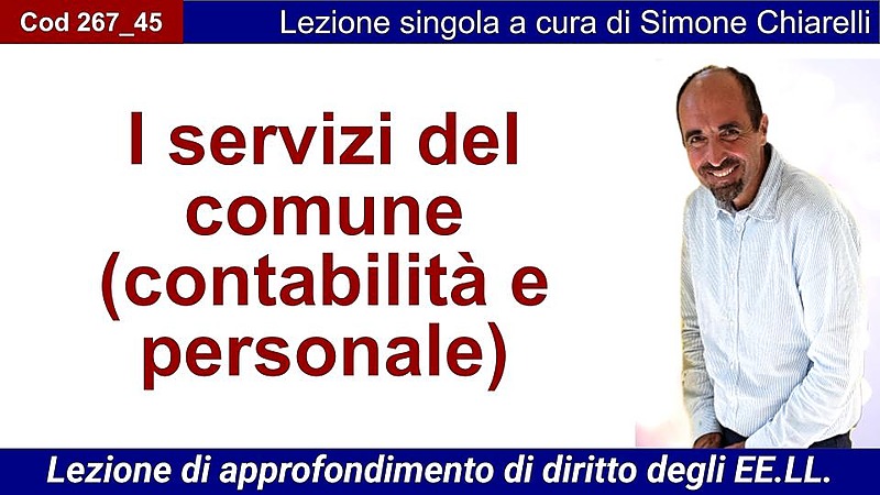 I servizi del comune (contabilità e personale)