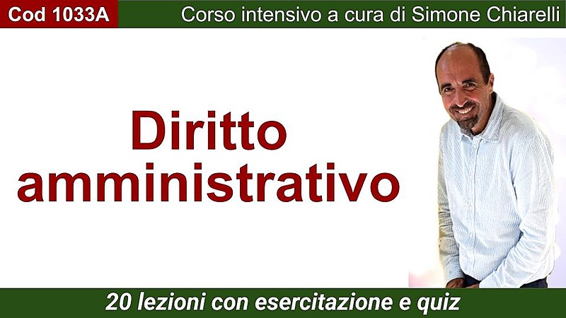 DIRITTO AMMINISTRATIVO (corso intensivo)