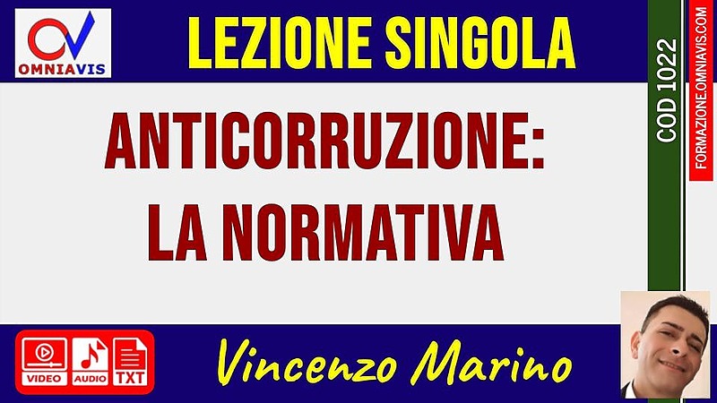 Anticorruzione (la normativa) - Marino