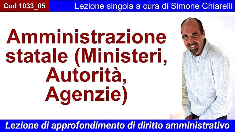 Amministrazione statale (Ministeri, Autorità, Agenzie)