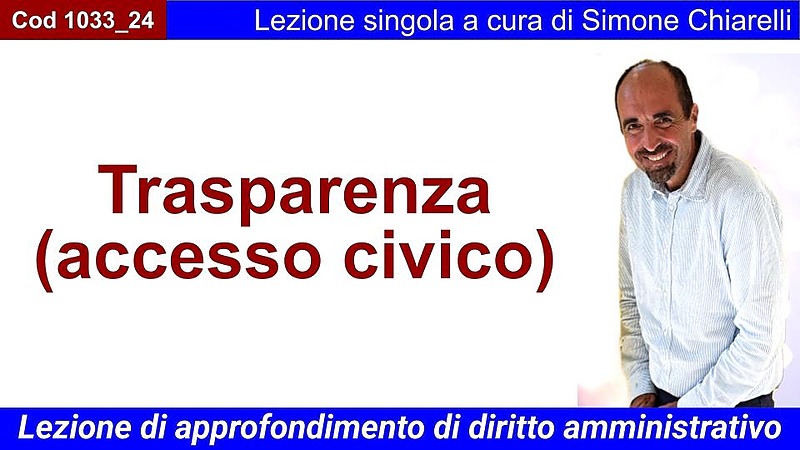 Trasparenza (accesso civico)