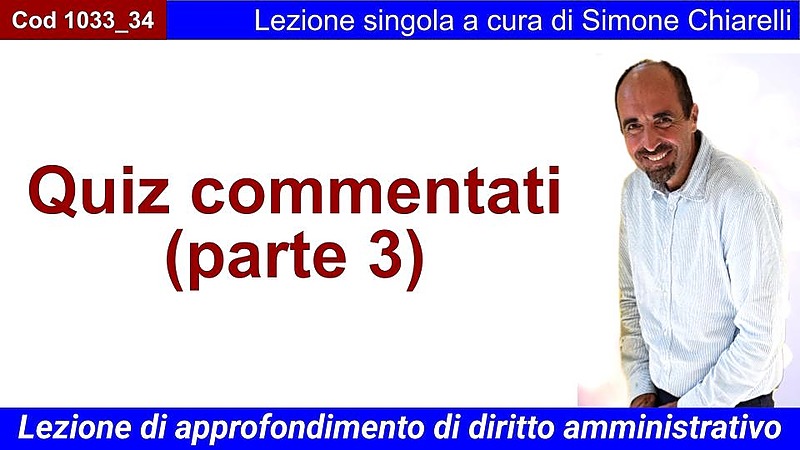 Quiz commentati (parte 3)