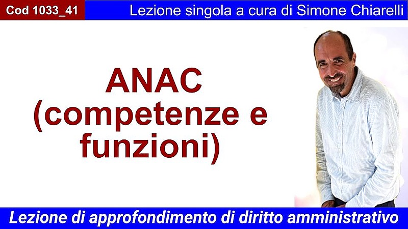 ANAC (competenze e funzioni)