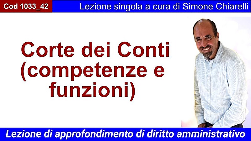 Corte dei Conti (competenze e funzioni)