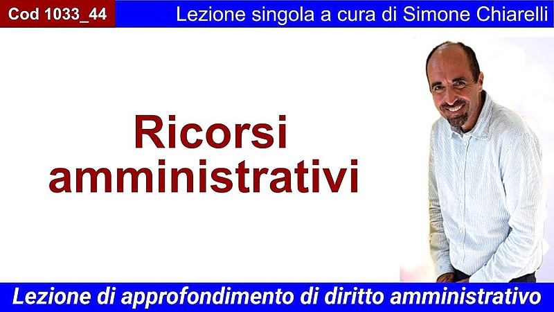 Ricorsi amministrativi