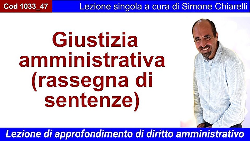 Giustizia amministrativa (rassegna di sentenze)