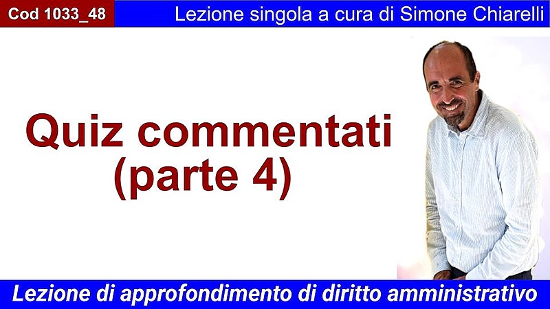 Quiz commentati (parte 4)