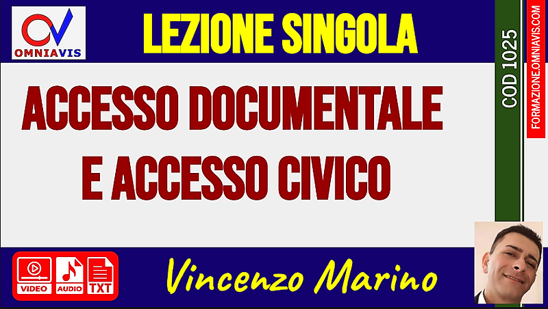 Accesso documentale e accesso civico - Marino