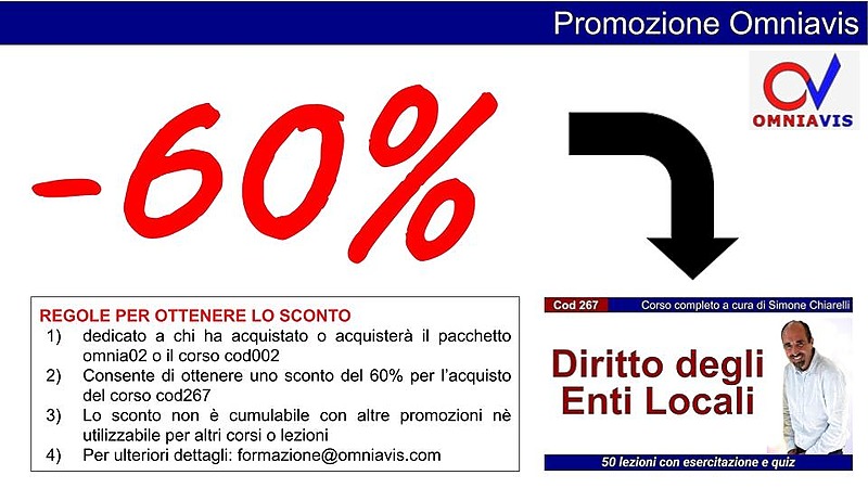 Sconto per Cod267 del 60%
