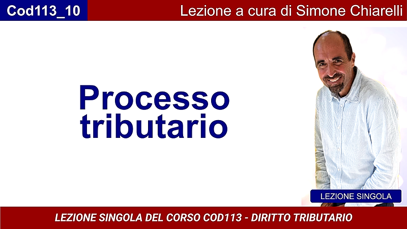Processo tributario (CHIARELLI)