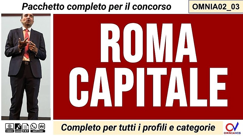 ROMA CAPITALE - corso completo
