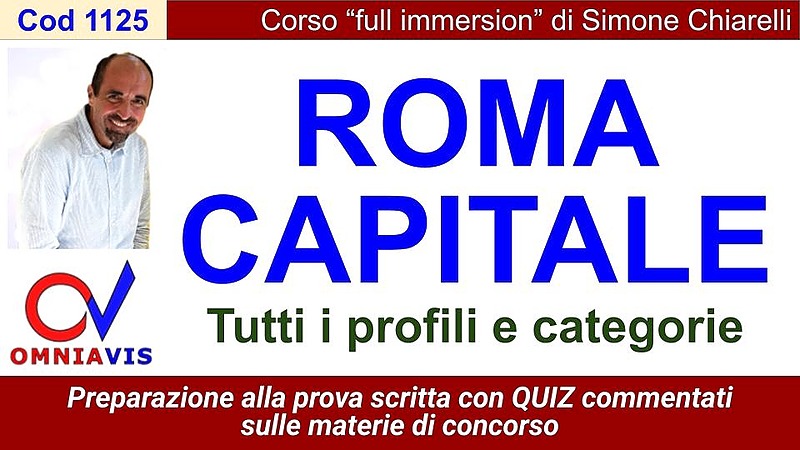 Roma Capitale - prova scritta (full immersion)